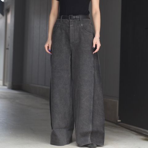 【残り一点】Wide Leg Denim Trousers