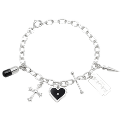 【残り一点】Multiple Metal Necklace(SILVER)