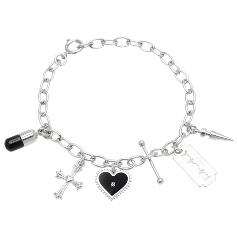 【残り一点】Multiple Metal Necklace(SILVER)