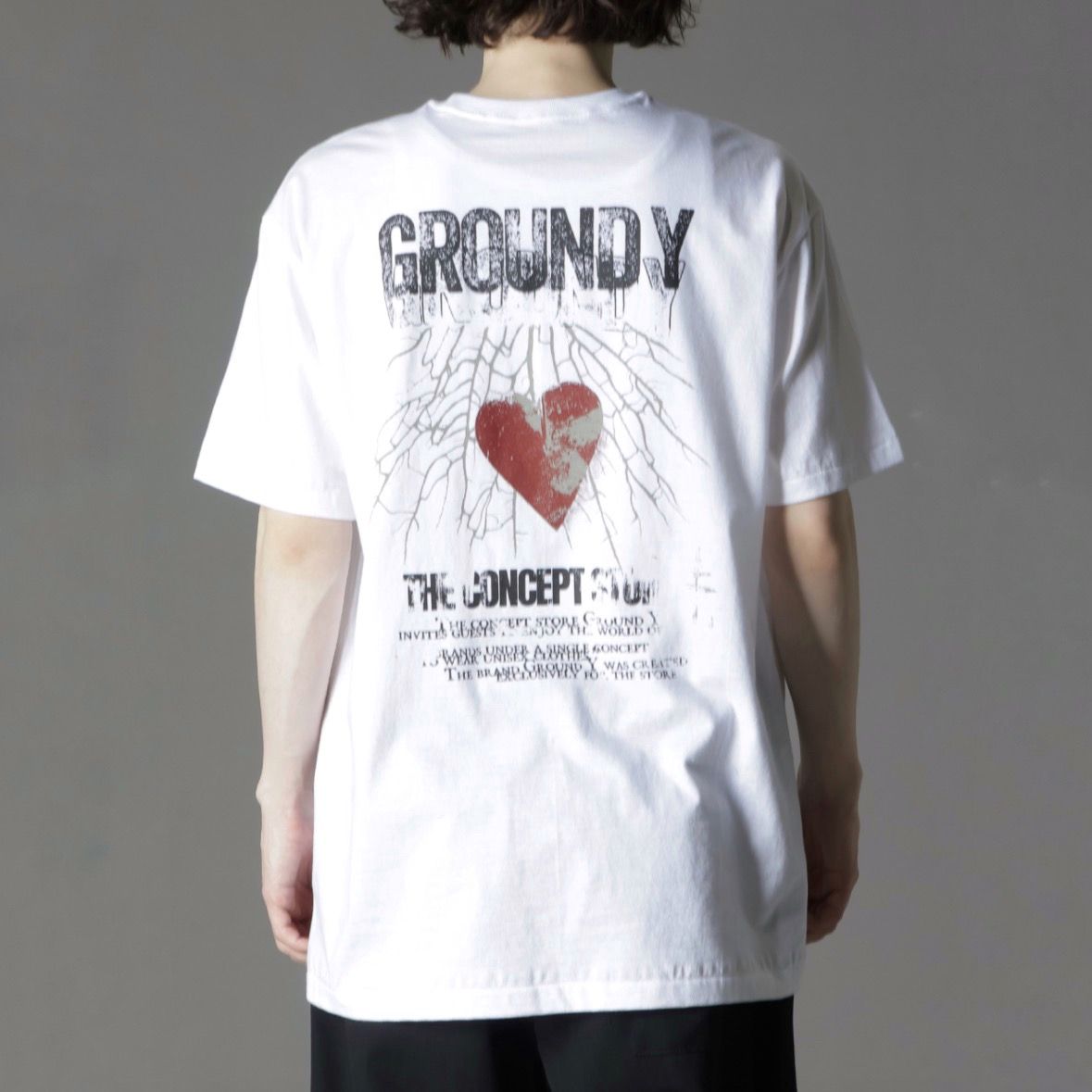 【残り一点】Print Tee(HEART)