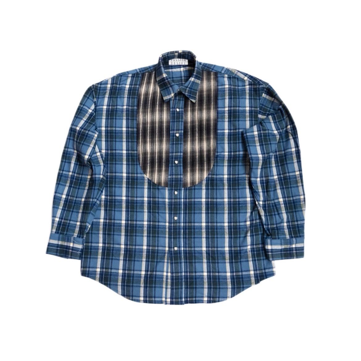 el conductorH - 【残り一点】Combination Check Flannel Shirt | ACRMTSM ONLINE STORE