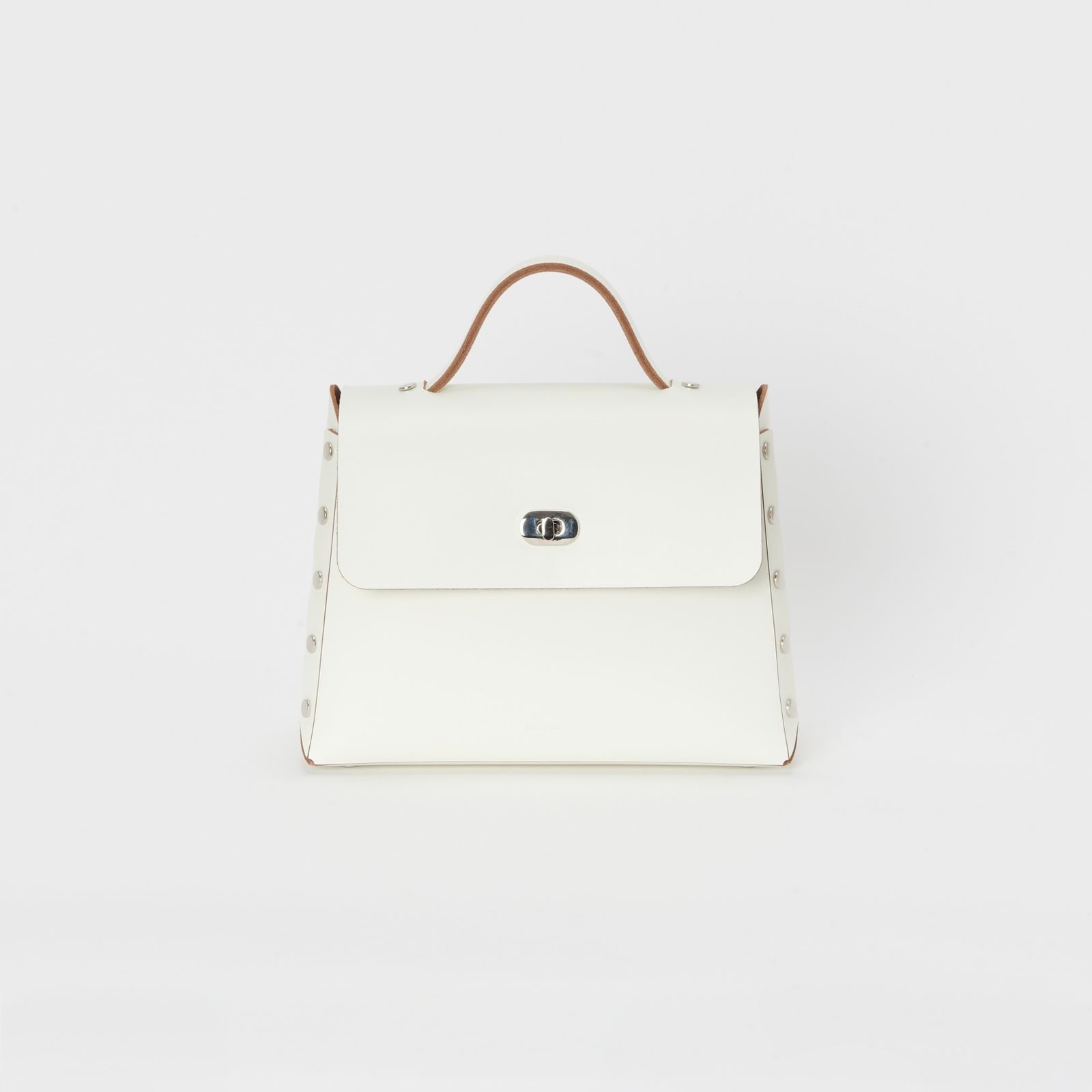 【次回入荷9月下旬予定】Assemble Hand Bag Flap_M(WHITE)