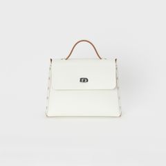 【次回入荷9月下旬予定】Assemble Hand Bag Flap_M(WHITE)