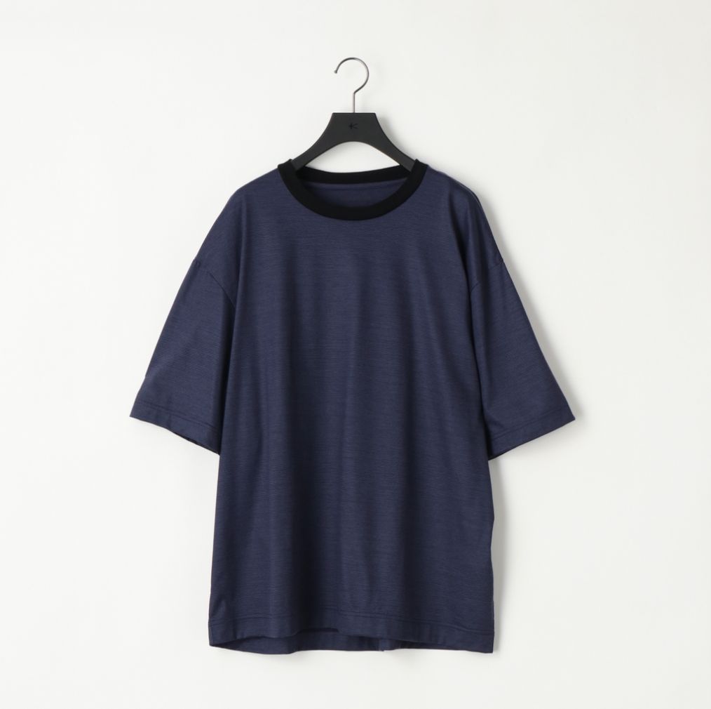 【残り一点】36G Wool Stripe S/S Tee