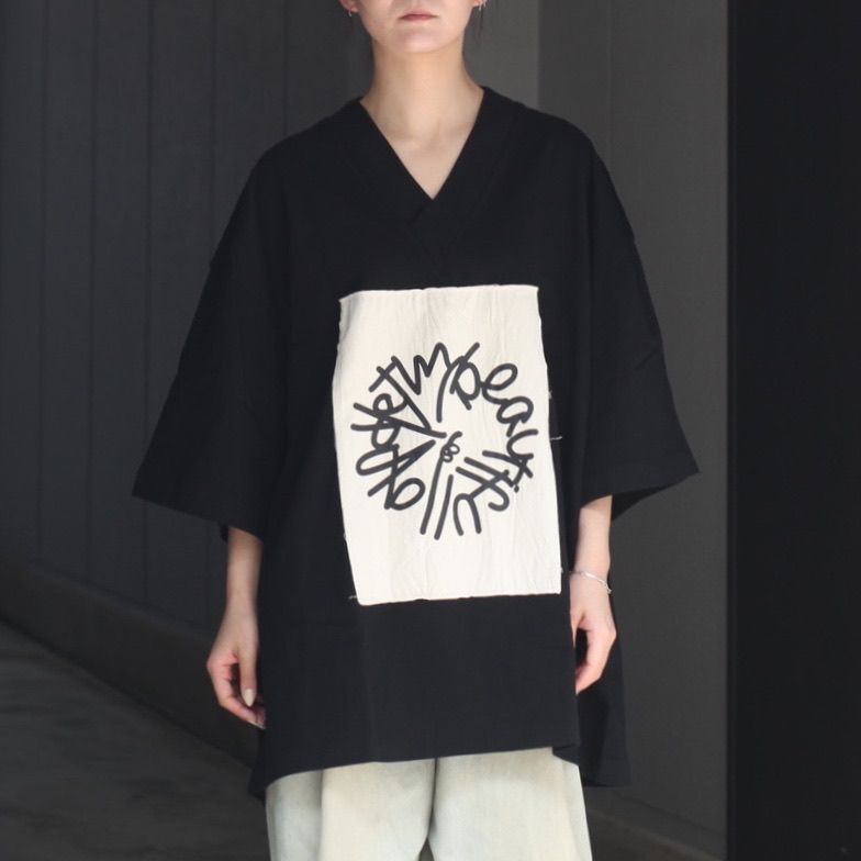 【残り一点】MBLプリントVネックTee