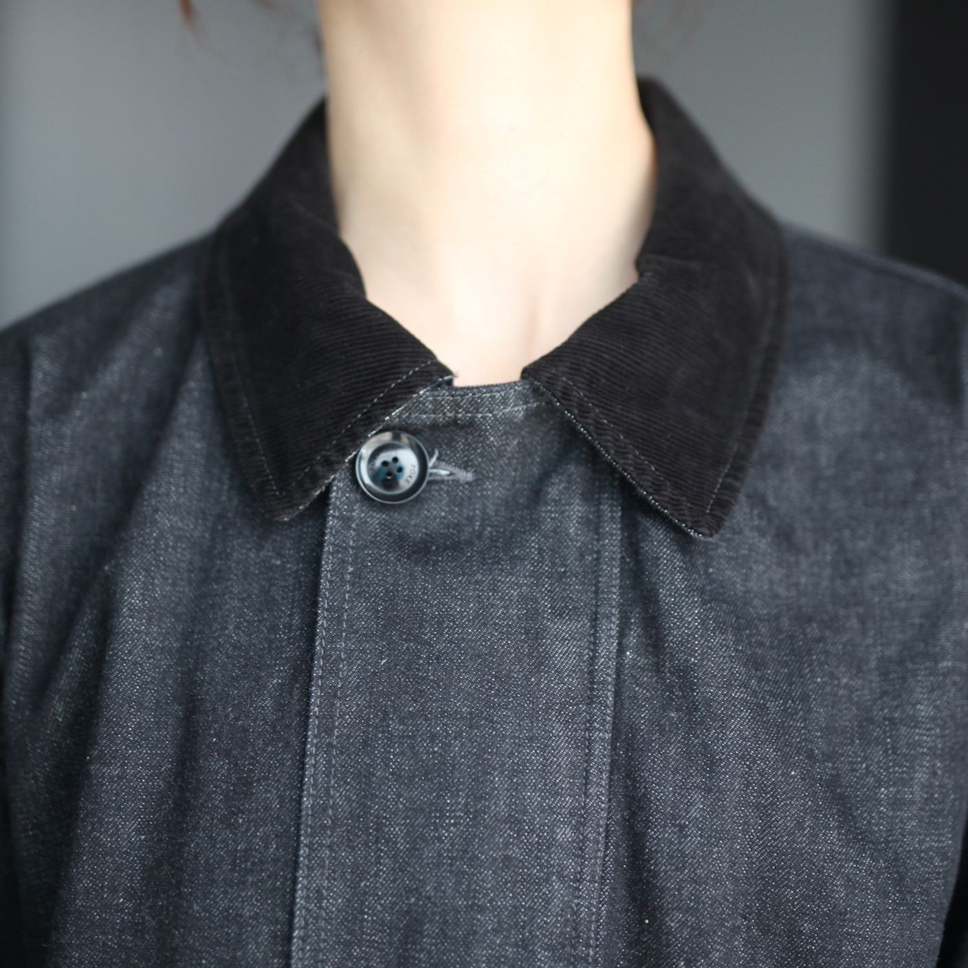 【残り一点】Denim Coverall Half Coat