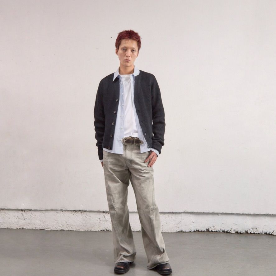 【残りわずか】3D Twisted Wide Leg Jeans