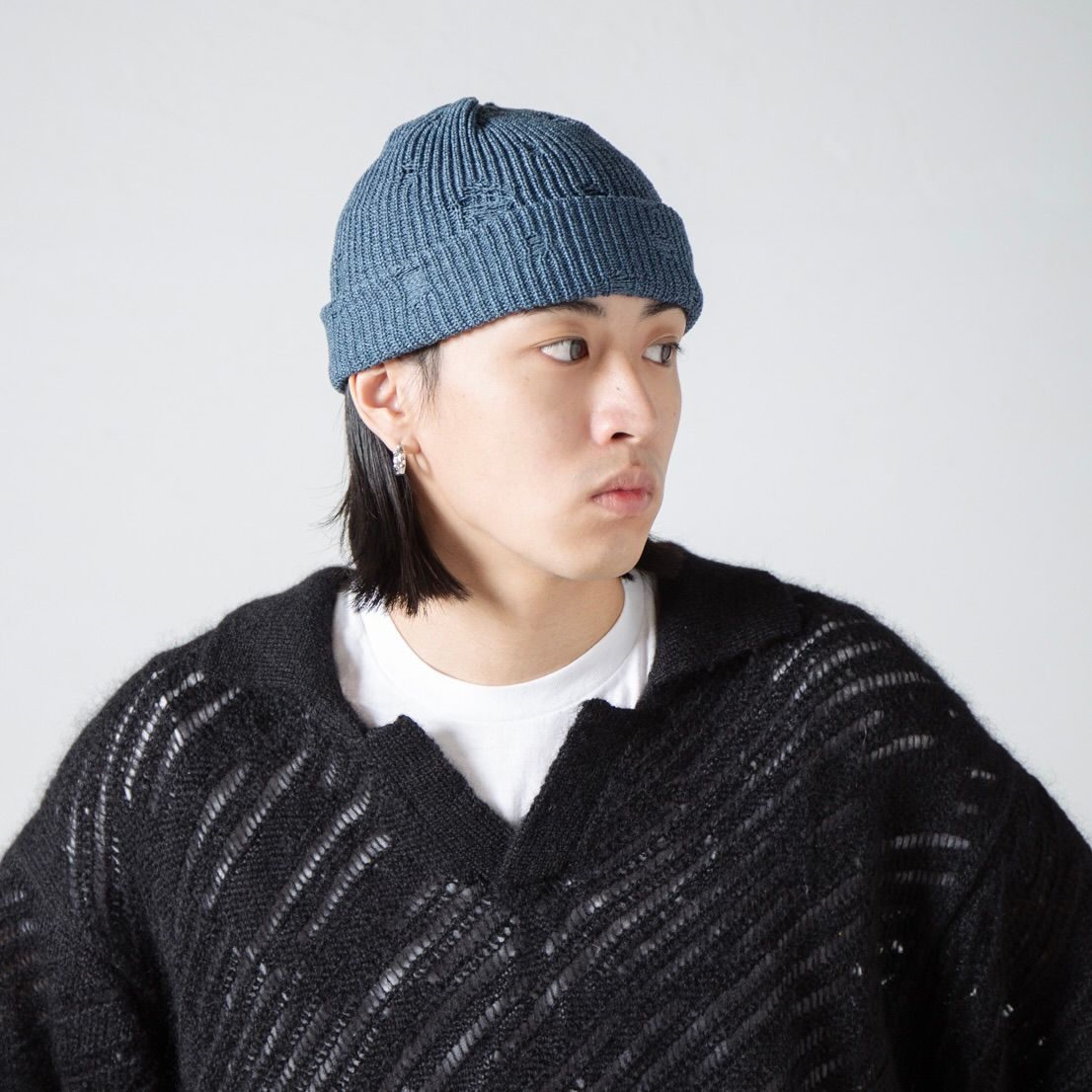 【残りわずか】Damage Summer Knit Beanie