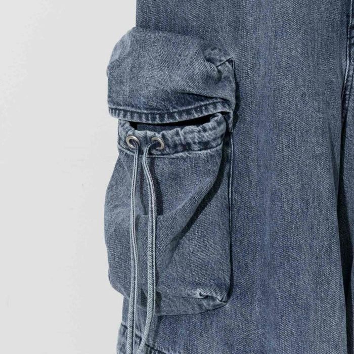 【残り一点】Big Pocket 2way Baggy Denim Cargo Pants