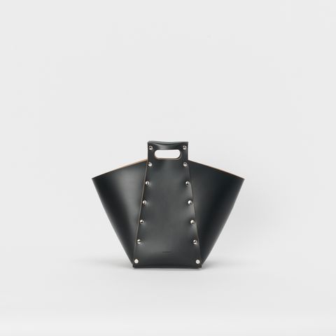 【残り一点】Assemble Pyramid Bag_M(BLACK)