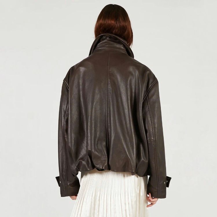 【残り一点】Sheep Leather High Neck Blouson