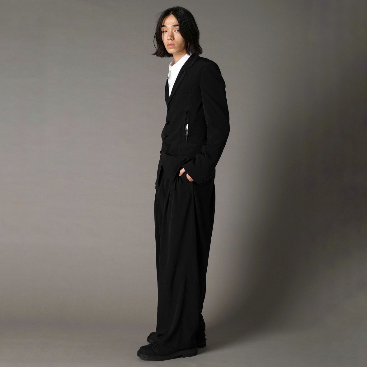 【残り一点】12本タック太パンツ