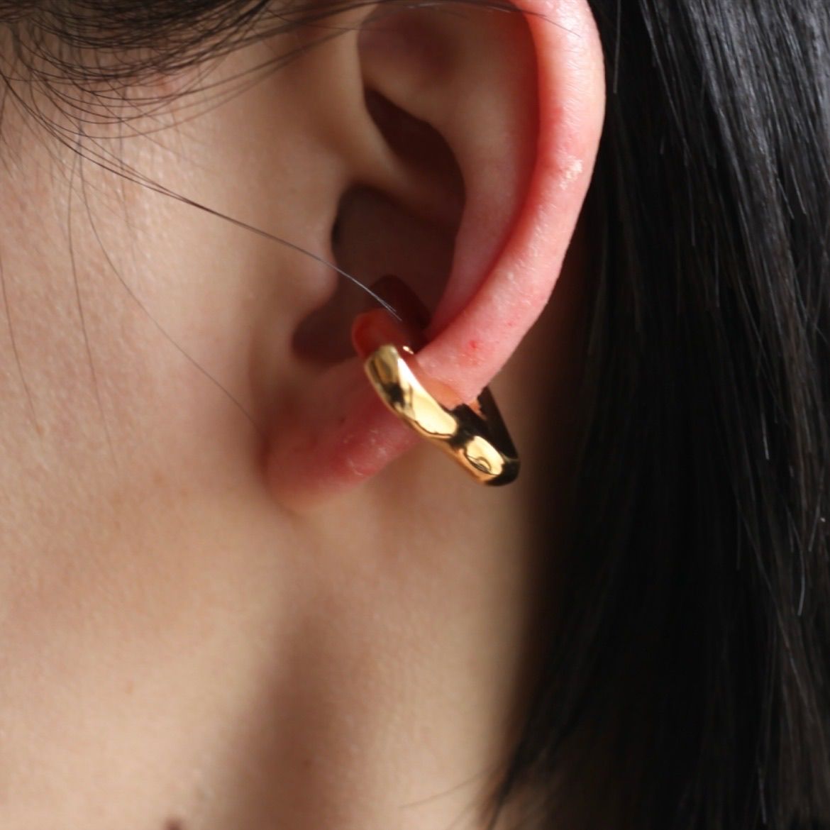 【お取り寄せ注文可能】Rough Heart Ear Cuff