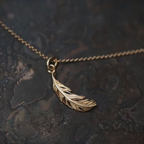 【お取り寄せ注文可能】Minuscule Feather_L(GOLD)