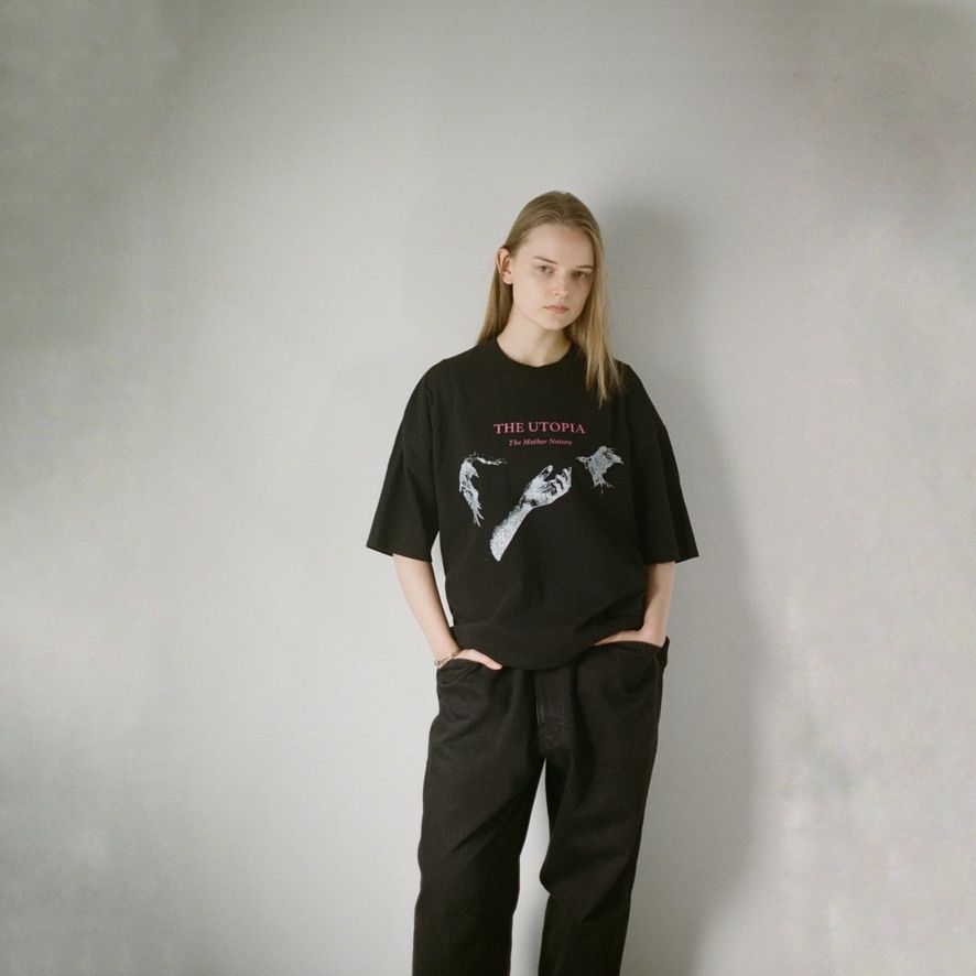 【残り一点】Oversized Garment Dye T-shirt(UTOPIA)