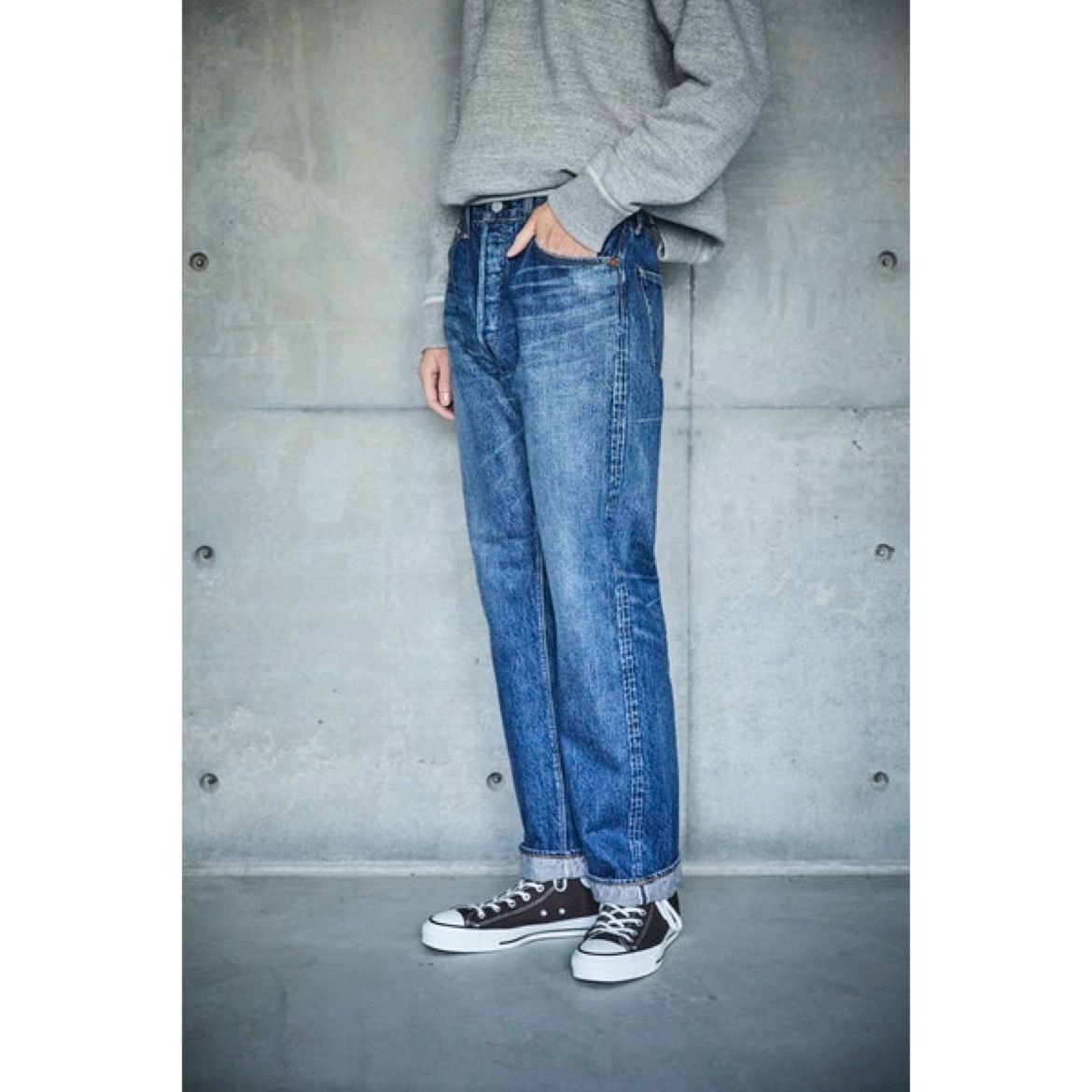 【残り一点】105 Standard Selvedge Denim(2YEAR WASH)