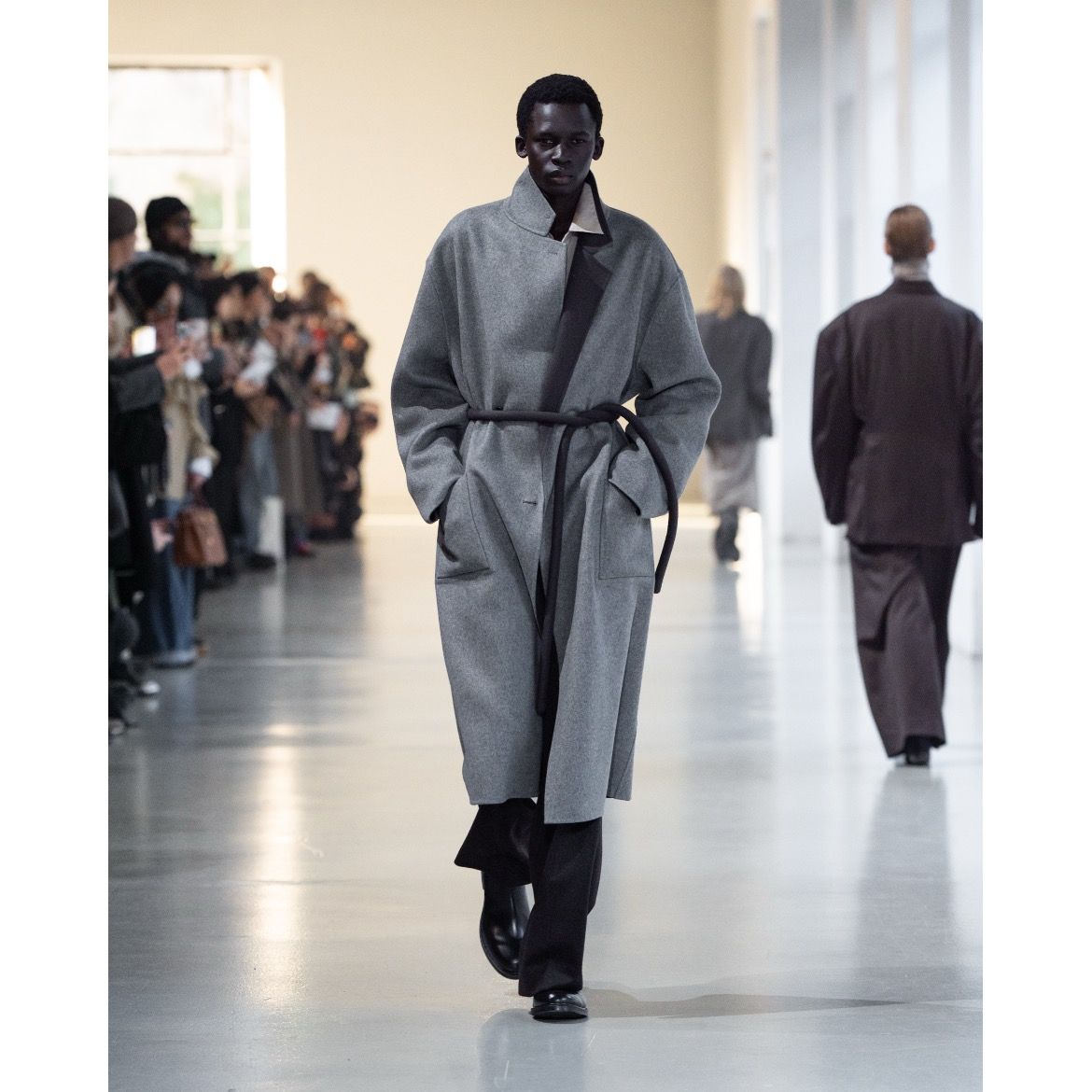 【残り一点】Wool/Cashmere Reversible Notch Lapel Coat