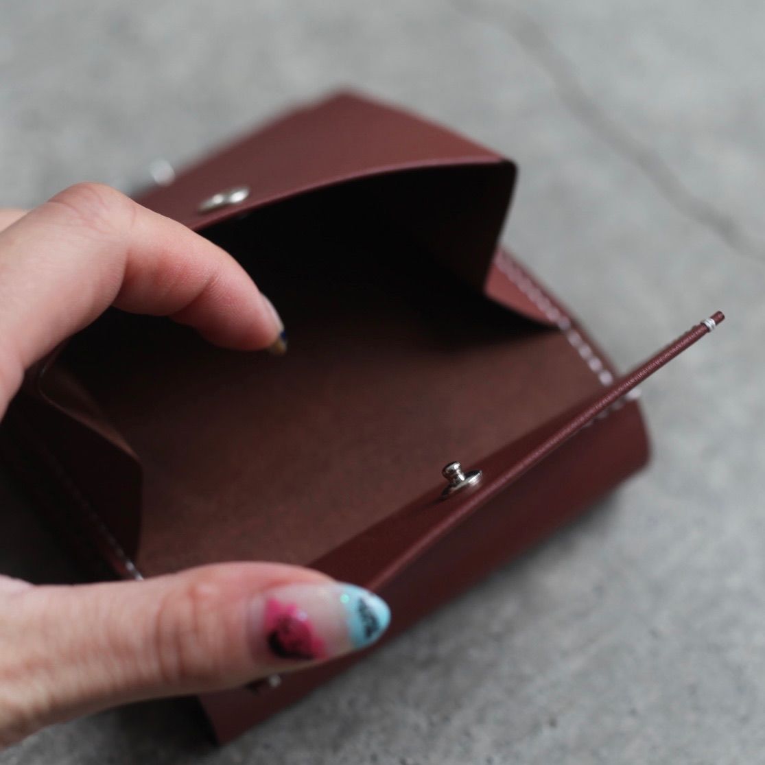 【残り一点】Clip Half Wallet(GEM_COW)