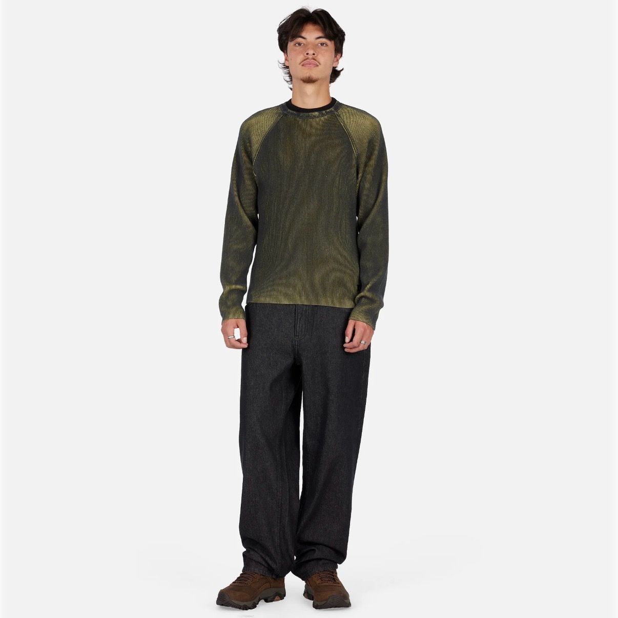 【残り一点】Printed Rib Sweater