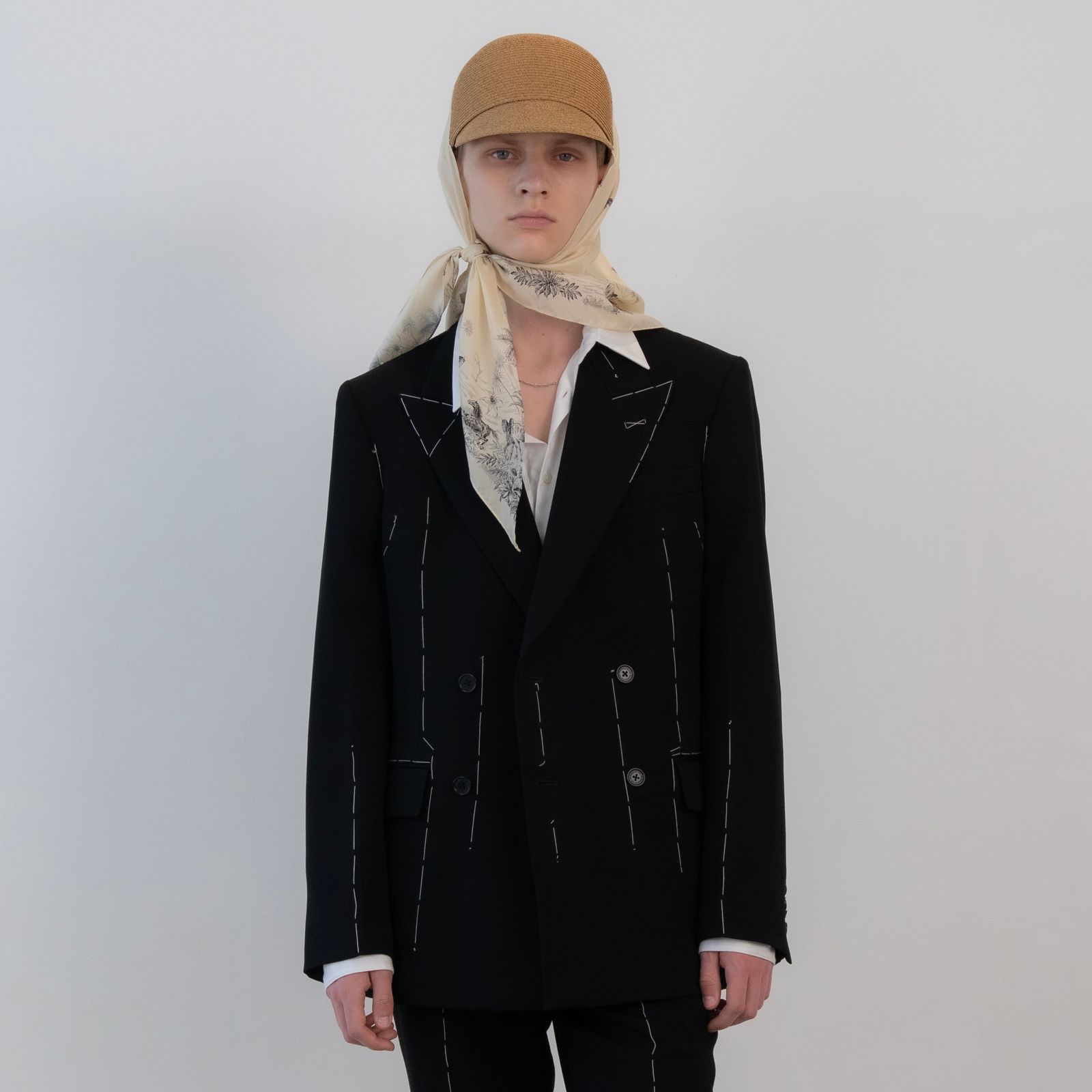 【残り一点】"Hand Stitch" Dress Tailored Jacket