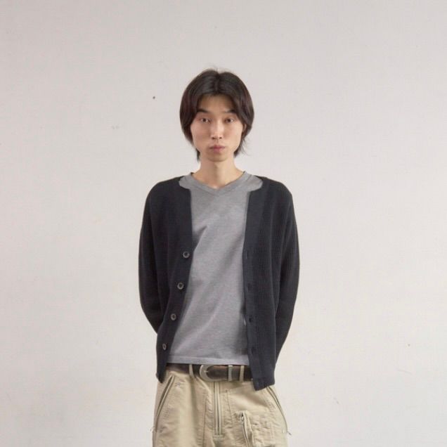 【残り一点】Ribbed Cardigan