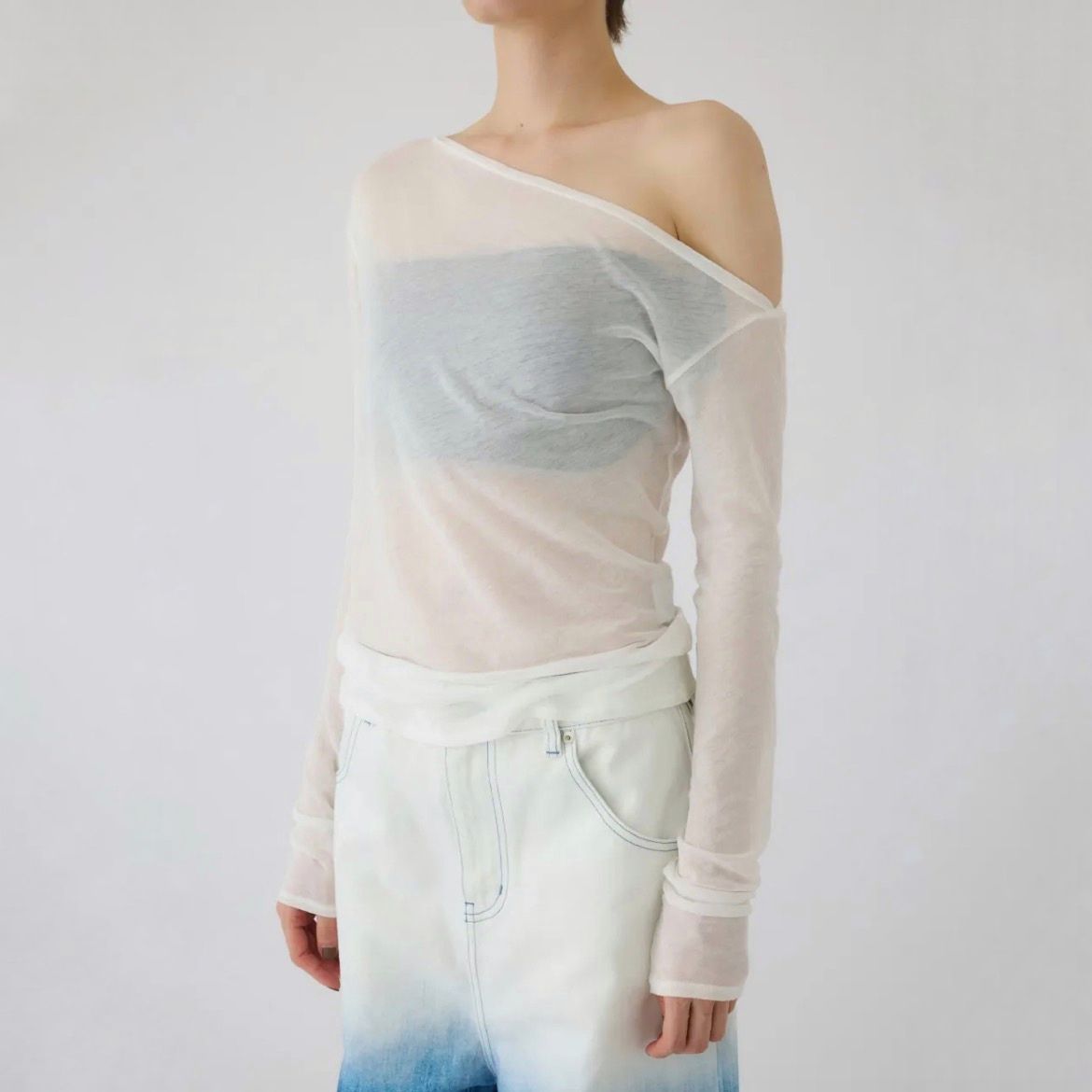 【残り一点】Asymmetry Cut Tops