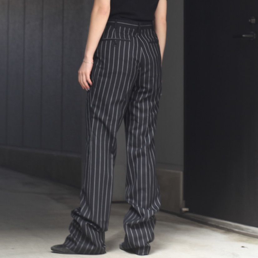 【残り一点】Stripe Flare Trousers