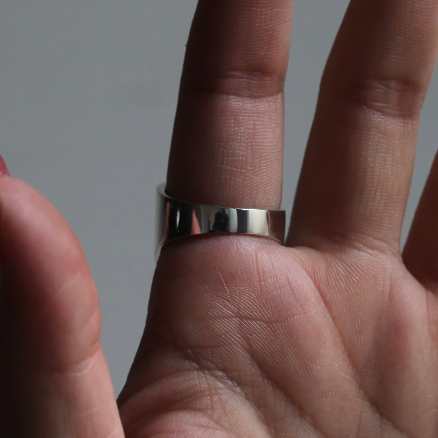 【残り一点】Square Ring Small(SILVER)