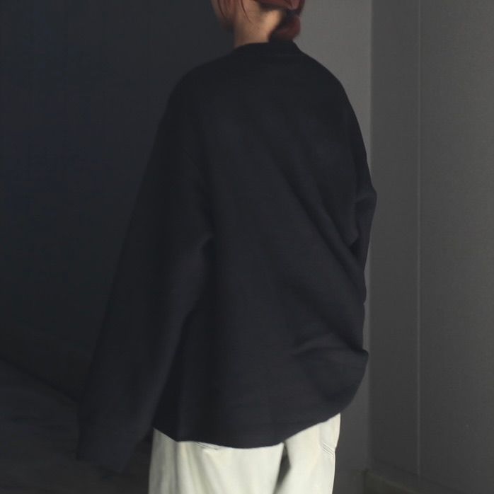 【残りわずか】Extra Fine Wool Knit Deformed LS