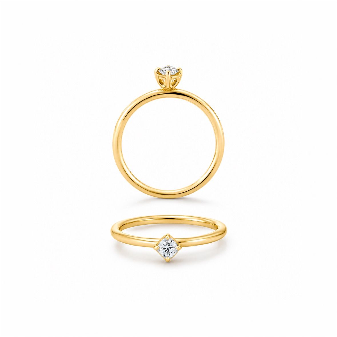 【お取り寄せ注文可能】G-Crown Ring(K18 YELLOW GOLD)