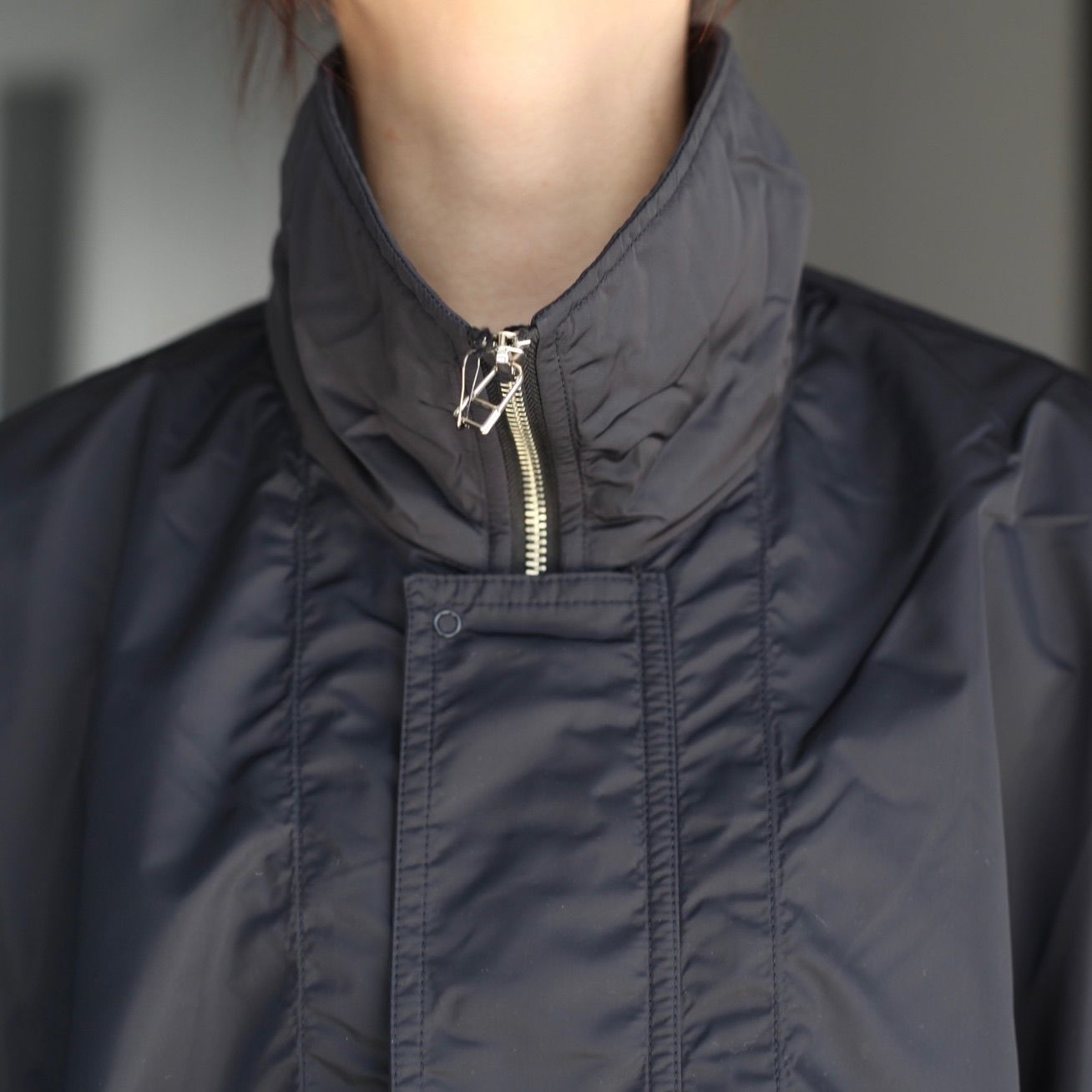 【残り一点】ナイロンジップブルゾン