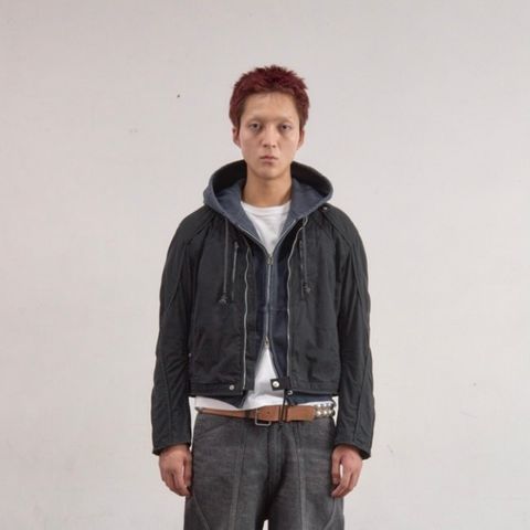 【残り一点】Panelled Motor Cycle Jacket
