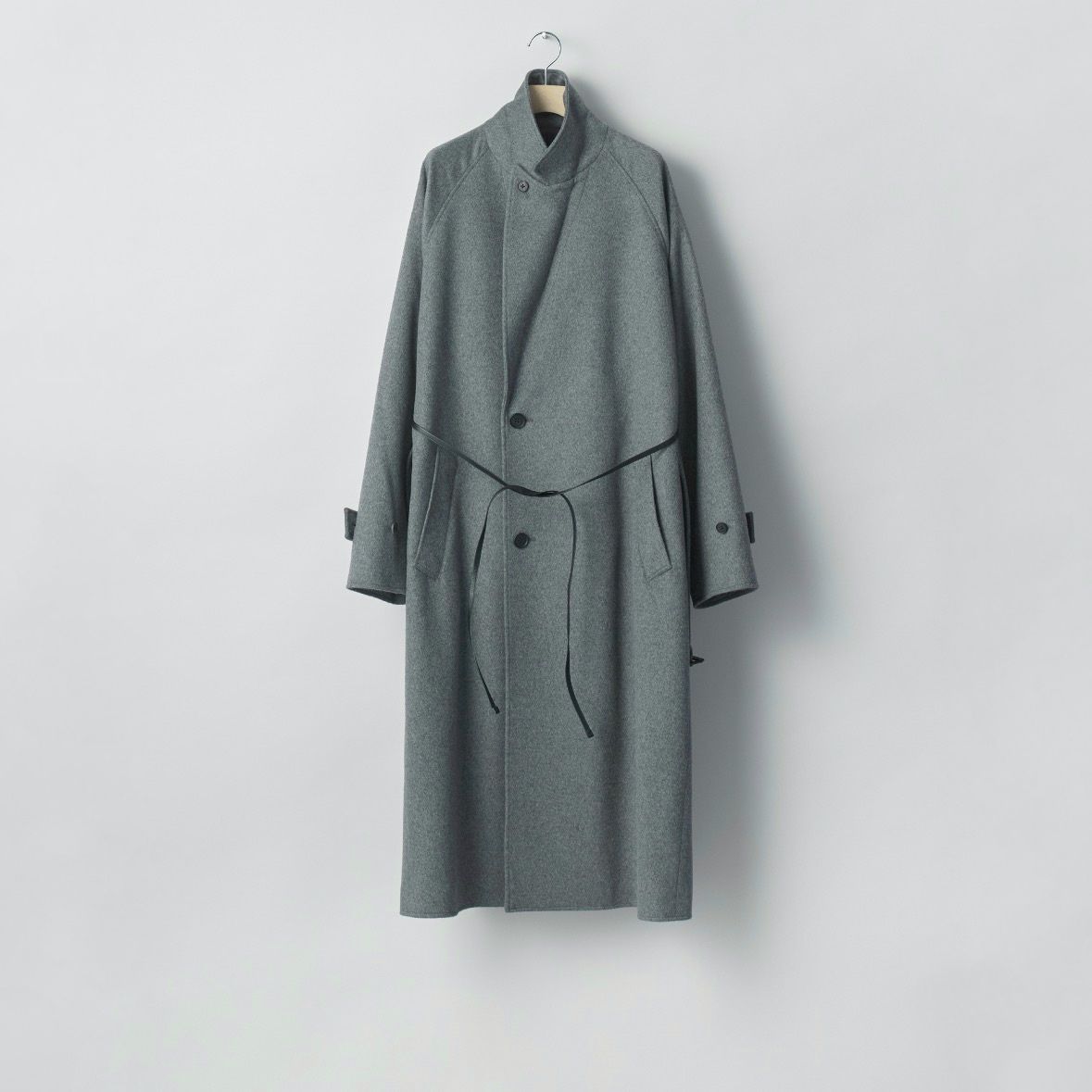 【残りわずか】Wool Cashmere Oversized Peak Lapel Chester Coat