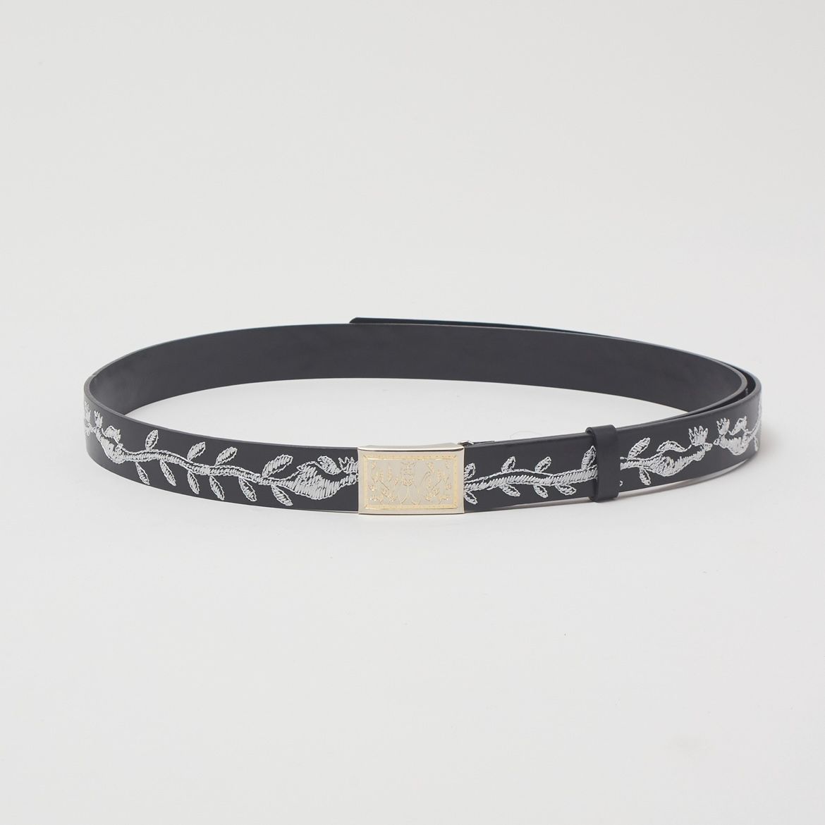 【残り一点】Picturesque Ojisan Belt With Embroidery