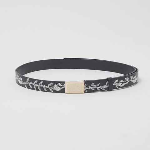 【残りわずか】Picturesque Ojisan Belt With Embroidery