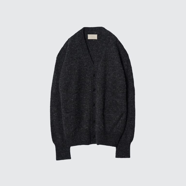 YOKE - 【残り一点】Pearl Glitter Blend Wool Cardigan | ACRMTSM  