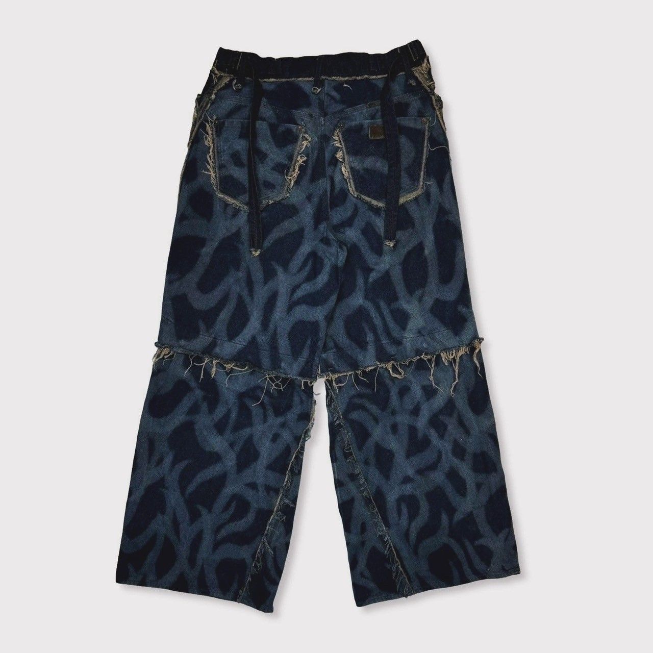 【残り一点】Slash Seam Twist Buggy Jeans(SHADOW ASAT)