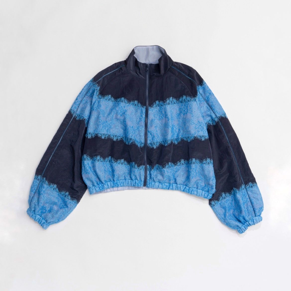 【残り一点】リバーシブルレースブルゾン