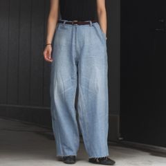 【残り一点】Reconstructed Super Baggy Slacks Denim_3(L)