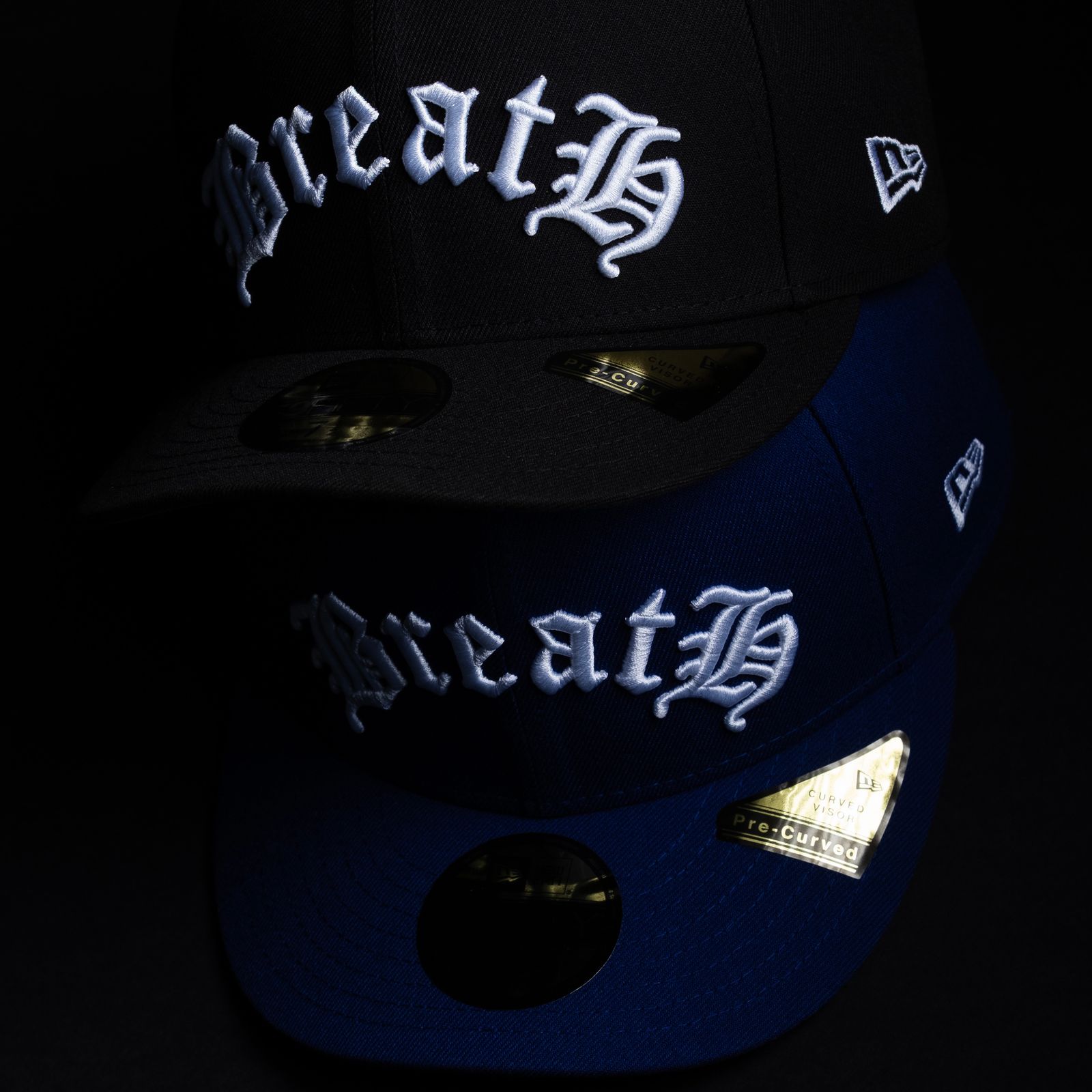 帽子 BREATH NEW ERA OLD ENGLISH LOGO 59FIFTY BREATH - 【再販売通知受付可能】Old English Logo 59fifty