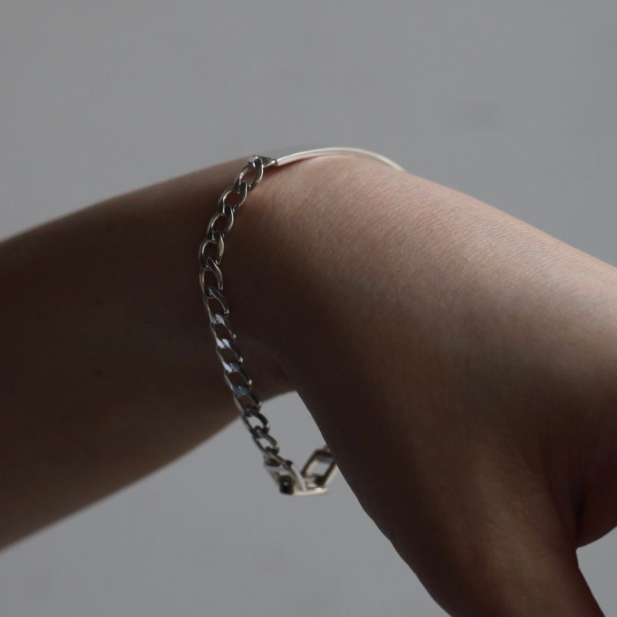 【お取り寄せ注文可能】ID Bracelet_M(SILVER)
