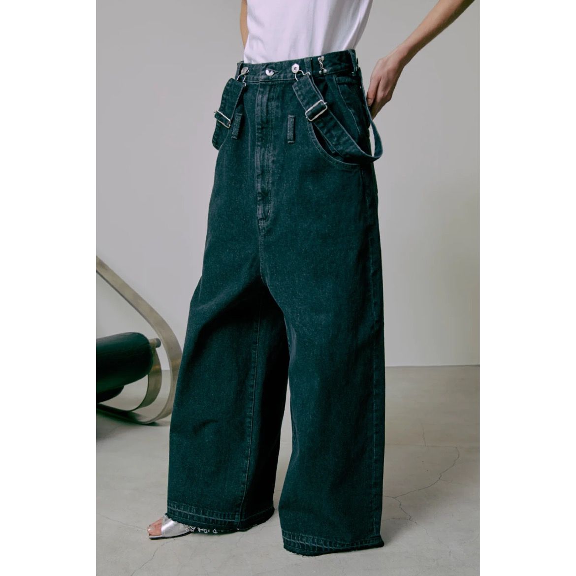 PRANK PROJECT - 【残り一点】Loose Waist Two-way Salopette Pants