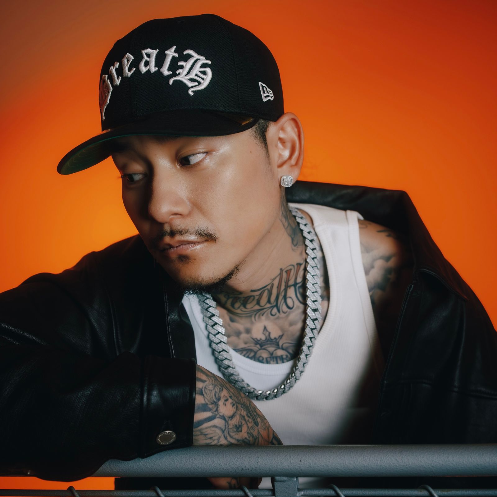 帽子 BREATH NEW ERA OLD ENGLISH LOGO 59FIFTY BREATH - 【残りわずか】Old English Logo 59fifty | ACRMTSM
