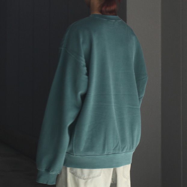 【残り一点】Pigment Crew Neck Sweat