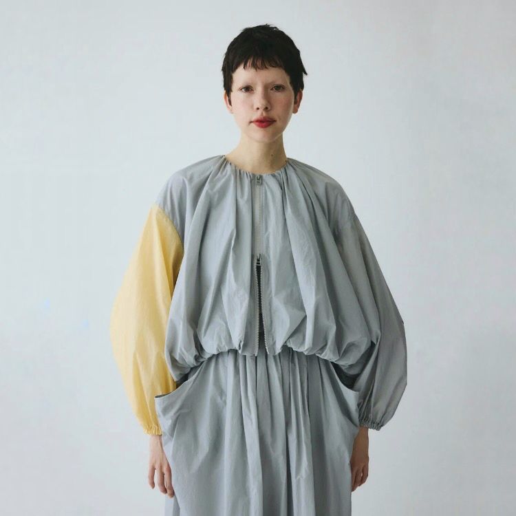 【残り一点】Balloon Hem Nylon Blouson