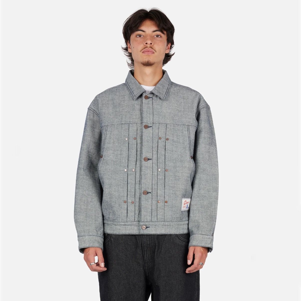 【残り一点】Pleated Denim Jacket