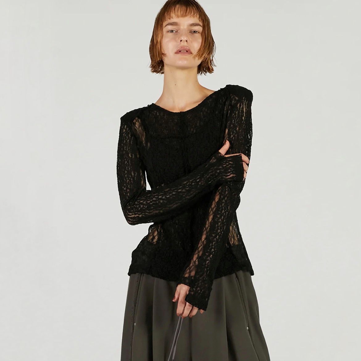 【残り一点】Lacing Top