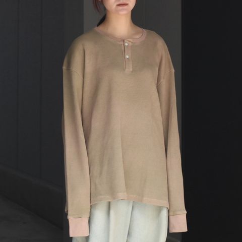 【残り一点】18G Garment Dye Waffle