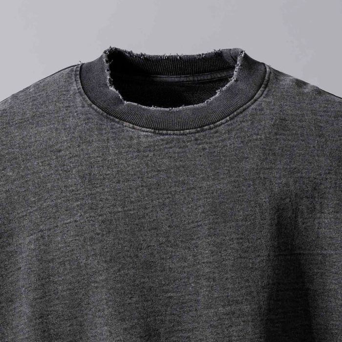 【残り一点】Prime-Over Chemical Over-Dye Sweat Crew Knit Pullover