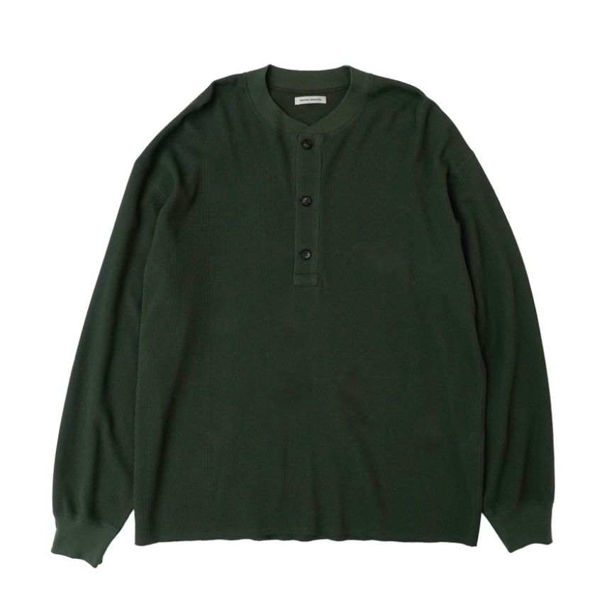【残り一点】Waffle Henry Neck L/S T-Shirts